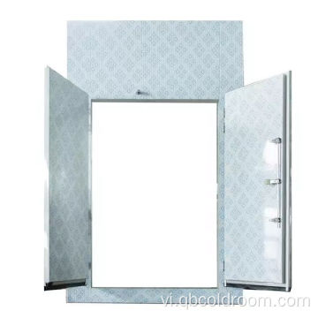Phòng lưu trữ lạnh giá đôi cửa mở cửa